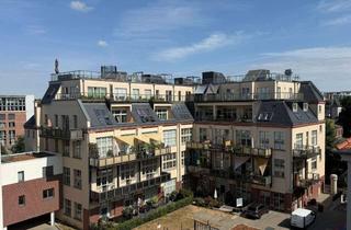 Wohnung mieten in Holbeinstraße 28A, 04229 Schleußig, 4-Zimmer-Dachgeschosswohnung auf zwei Etagen in Schleußig