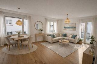 Wohnung mieten in Offenbacher Str. 27, 63075 Bürgel, Maisonette frisch saniert: Helle und geräumige 5-Zimmer Wohnung über 2 Ebenen mit Balkon, neue EBK