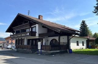 Gewerbeimmobilie mieten in Marktstraße, 87497 Wertach, Pächter gesucht für den Gasthof Hirsch in Wertach, Allgäu