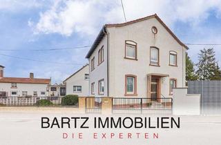 Haus kaufen in 67258 Heßheim, Platz für Neues: Wohnhaus auf großem Grundstück mit Baupotenzial in zweiter Reihe