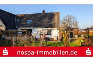 Einfamilienhaus kaufen in 24857 Fahrdorf, Vermietetes Einfamilienhaus mit großem Südgarten und Vollkeller in attraktiver Wohnlage von Fahrdorf