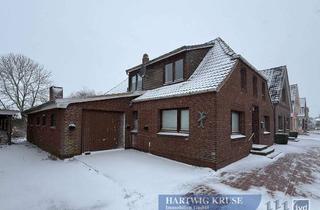 Einfamilienhaus kaufen in 25774 Lunden, Einfamilienhaus mit Garage und Nebengebäude in 25774 Lunden