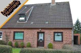 Doppelhaushälfte kaufen in 25832 Tönning, Verkauf einer massiven Doppelhaushälfte mit Garage in Tönning auf Eiderstedt