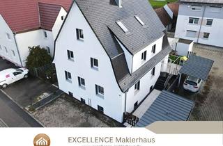 Haus kaufen in 89129 Langenau, FLEXIBLES WOHN-/RENDITEOBJEKT - Einziehen oder Vermieten