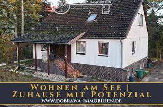 Einfamilienhaus kaufen in 15755 Teupitz, Wohnen über dem See: Charmantes Einfamilienhaus mit großem GS in idyllischer Hanglage von Teupitz