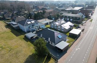 Haus mieten in Itzehoher Chaussee 55, 24808 Jevenstedt, ZU SOFORT Moderne Haushälfte mit Terrasse, Garten und Carport – Baujahr 2020