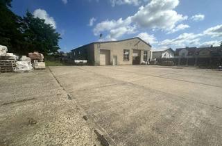 Büro zu mieten in 16792 Zehdenick, Halle (300 m² + 96 m²) mit Büro auf 1.346 m² Gewerbegrundstück in Zehdenick