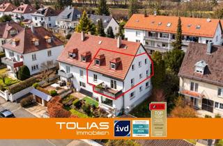 Wohnung kaufen in 70439 Zuffenhausen, Wohnen auf zwei Ebenen: Großzügige 5,5-Zimmer-Maisonette-Wohnung mit Südbalkon und Klimaanlage