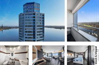 Wohnung kaufen in 24837 Schleswig, Apartment im 21. Stock mit Balkon und Hafenblick – ideal für Kurzzeitvermietung