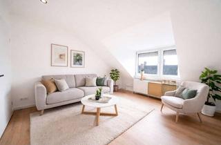 Wohnung kaufen in 67061 Süd, Frisch kernsanierte, lichtdurchflutete 2-Zimmer-Dachgeschosswohnung mit Balkon