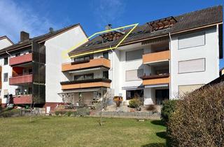 Wohnung kaufen in 63920 Großheubach, Helle Dachgeschosswohnung mit Loggia und Garage