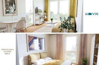 Wohnung mieten in Plauener Straße 102, 13055 Alt-Hohenschönhausen, Moderne 2-Zimmer-Wohnung mit 2 BALKONEN und EBK im Neubauquartier 'Ferdinand's Garden'