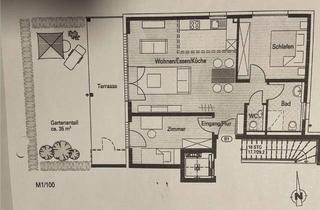 Wohnung mieten in 73092 Heiningen, Neuwertige 3-Zimmer Wohnung mit Garten in Heiningen