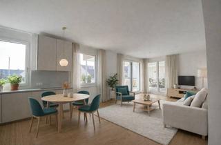 Wohnung mieten in 73760 Ostfildern, Wohnen an der grünen Mitte von Ruit! Neubau-Erstbezug! 4,5-Zimmer-Wohnung mit Sonnenbalkon