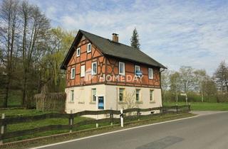 Einfamilienhaus kaufen in 09600 Oberschöna, Familienhaus am Bachlauf – 6 Zimmer, großer Garten, Balkon & Garagen in naturnaher Lage