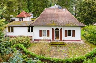 Haus kaufen in 15526 Bad Saarow, Wassernah! Keller, ausbaufähiges Dach, Nebengebäude, Carport: Ein-/Zweifamilienhaus in Bad Saarow