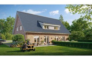 Doppelhaushälfte kaufen in 21037 Allermöhe, Neubau-Doppelhaushälfte mit Zukunft: 4 Zimmer, ca. 121 m² - Feldrandlage (VORNE)