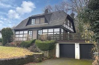 Haus kaufen in 66649 Oberthal, Freist. Fachwerk-Fertighaus mit Garten und Garage - Steinberg-Deckenhardt