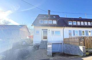 Doppelhaushälfte kaufen in 71546 Aspach, Doppelhaushälfte mit Wintergarten, Garage und Stellplatz in ruhiger Wohnlage