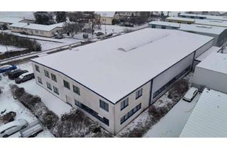 Gewerbeimmobilie kaufen in Am Sägewerk, 55124 Gonsenheim, Autobahnnahe Industriehalle mit Büroflächen und Anbau