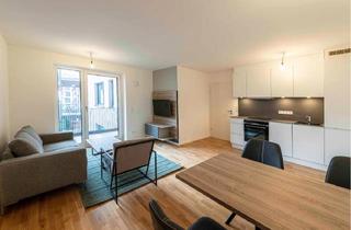 Wohnung mieten in Am Olympiapark, 80637 München, Modern möblierte 2-Zimmer Wohnung mit großem Süd-Balkon direkt am Olympiapark