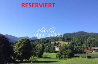 Wohnung kaufen in 83075 Bad Feilnbach, Sonnige 2-Zi.-Wohnung mit unverbaubarem Bergblick – zur freien Nutzung