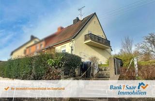 Einfamilienhaus kaufen in 66564 Ottweiler, Vermietetes Einfamilienhaus mit 2 Schlafzimmern & schönem Garten in guter Wohnlage von Ottweiler!