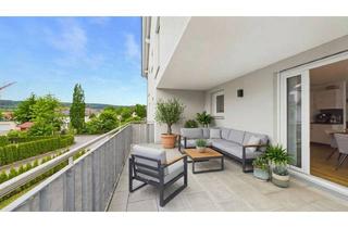 Wohnung kaufen in 88515 Langenenslingen, moderne barrierefreie A+ Wohnung - ruhige Lage mit großem Balkon, EBK & große Garage