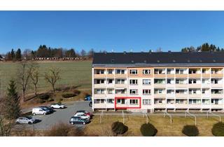 Wohnung kaufen in 09481 Elterlein, Tolle 2-Zimmer-Wohnung mit Balkon & herrlicher Aussicht in ruhiger Wohnsiedlung in Elterlein