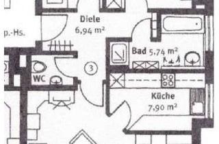 Wohnung mieten in 73660 Urbach, Gepflegte drei Zimmer Wohnung in Urbach mit Tiefgarage und weiterem Stellplatz