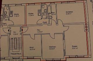 Wohnung mieten in Hartungstrasse, 27472 Cuxhaven, Freundliche 4-Zimmer- Altbau-Wohnung zur Miete im Lotsenviertel/ Cuxhaven