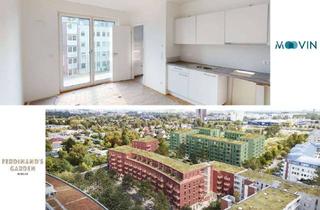 Wohnung mieten in Plauener Strasse 102, 13055 Alt-Hohenschönhausen, Helle 1-Zimmer-Wohnung mit Balkon und EBK im Neubauquartier 'Ferdinand's Garden'