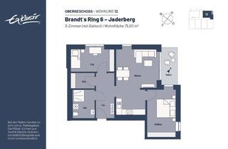 Sozialwohnungen mieten in 26349 Jade, WBS erforderlich | 3-Zi.-Whg. mit Balkon. Anfrage über: https://brandtsring.exklusiv-wohnbau.de