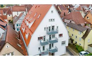 Wohnung mieten in 71665 Vaihingen an der Enz, Frisch saniert und bezugsbereit: Stilvolle 2-Zimmer-Maisonette im Herzen der City!