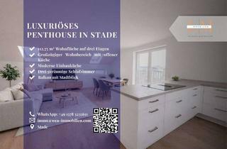 Penthouse mieten in 21680 Stade, Penthouse-Wohnung mit großzügiger Loggia und stilvollem Wohnkomfort in begehrter Lage.