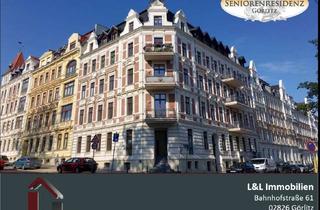 Wohnung mieten in Blockhausstraße, 02826 Innenstadt, Seniorenresidenz Görlitz – Geräumige 2-Raum-Wohnung mit Balkon, Einbauküche und Fernblick!
