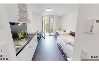 Wohnung mieten in Spitalhofstraße 30, 94032 Passau, Modernes möbliertes Studentenapartment mit Terrasse – RiverLiving Passau – Uni nah