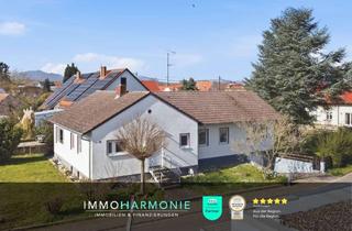 Haus kaufen in 76829 Mörzheim, Freistehender Bungalow mit parkähnlichem Garten und Garage in Mörzheim