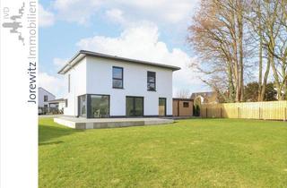 Haus mieten in 32130 Enger, Neubaugebiet in Enger: KFW 55 Einfamilienhaus mit Doppelcarport und Garten