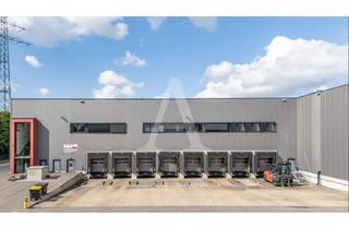 Gewerbeimmobilie mieten in 50259 Pulheim, LOGISTIKHALLE IN PULHEIM | 24/7 | RAMPE & EBENERDIG | 12,20 M UKB | MIETE | ANGERMANN NRW