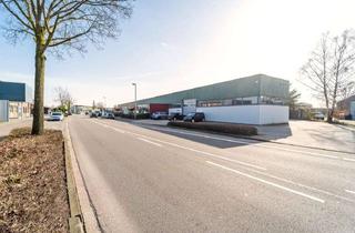 Büro zu mieten in 48432 Rheine, Rheine || 1.594 m² Halle || 330 m² überdachte Lagerfläche || 375 m² Büro
