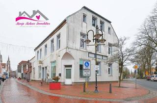 Anlageobjekt in 26441 Jever, Ensemble aus zwei Wohnhäusern mit Gewerbeeinheiten, Mieteinnahmen und Ausbaureserven