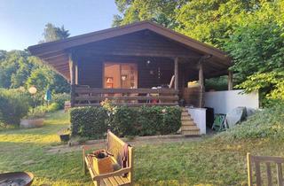 Grundstück zu kaufen in 86444 Affing, Idyllisches Freizeitgrundstück mit Blockhaus und Sauna – Natur pur nahe Augsburg