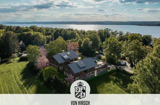 Grundstück zu kaufen in 82266 Inning, Luxus Chalets Grundstück mit Baugenehmigung & Seesicht