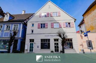 Gewerbeimmobilie mieten in 89312 Günzburg, Sichtbar, zentral und vielseitig nutzbar!Gewerbeeinheit im Herzen von Günzburg zu vermieten!