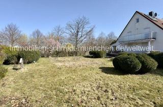 Grundstück zu kaufen in 85540 Haar, Baugrundstück für 1 EFH und 1 DHH mit genehmigtem Vorbescheid in Haar