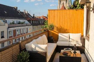 Penthouse kaufen in 80336 Ludwigsvorstadt-Isarvorstadt, Urbanes Penthouse-Living: Rückzugsort mit zwei Terrassen zwischen Stachus und Theresienwiese