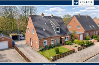 Wohnung kaufen in 26723 Larrelt, Altersgerecht & großzügig: Modernisierte Erdgeschosswohnung mit Wintergarten