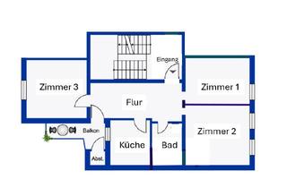 Wohnung mieten in 27576 Lehe, WG taugliche Wohnung in schöner Lage