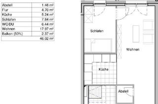 Wohnung mieten in Bertolt-Brecht-Allee 13, 12529 Schönefeld, Schöne 1,5-Zimmer-Wohnung mit Balkon, Einbauküche und Tiefgaragen-Stellplatz